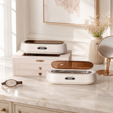 Curățător Ultrasonic TELUX® 48 kHz pentru Ochelari și Bijuterii, Afișaj Digital